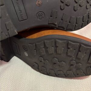 St. John's Bay Tan Heeled Boots